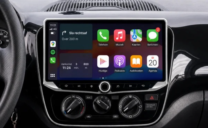 CarPlay voor Volkswagen Up, Skoda Citigo en SEAT Mii (2011-2016)