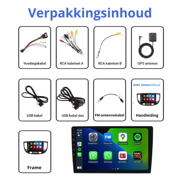 Kia Rio (2005-2010) | Apple CarPlay & Android Auto