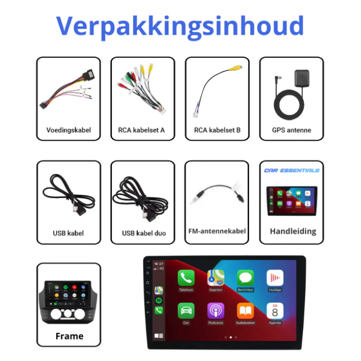 Volkswagen UP (2017-2023) | Apple CarPlay & Android Auto