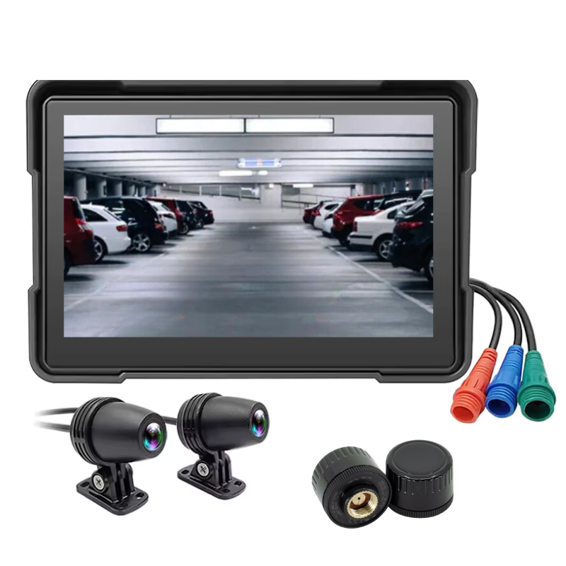 Motor Navigatie met camera's en TPMS Sensoren