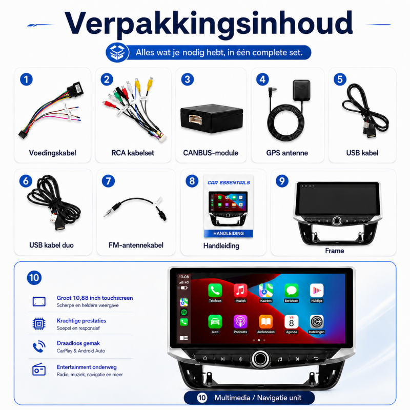 Volkswagen Up / Skoda Citigo / SEAT Mii (2012-2015) | Apple CarPlay & Android Auto Auto