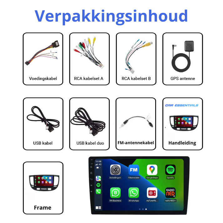 Kia Rio (2005-2010) | Apple CarPlay & Android Auto