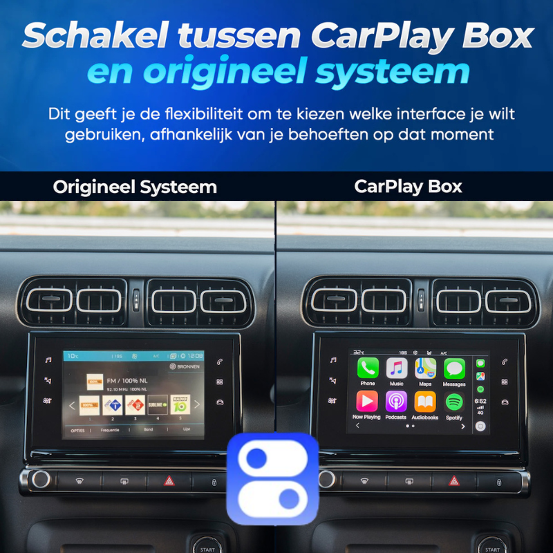 Upgrade naar Android Auto in Citroën C4 met originele bediening