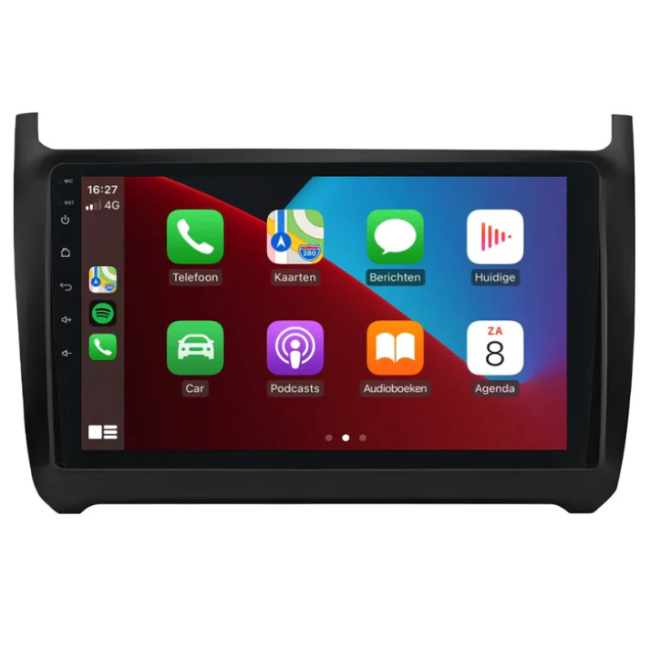 CarPlay radio voor Volkswagen Polo met Apple CarPlay en Android Auto integratie