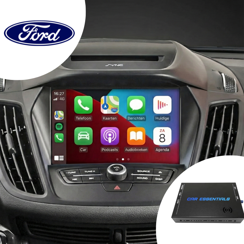 Ford CarPlay Box met Apple CarPlay en Android Auto op het originele Ford scherm