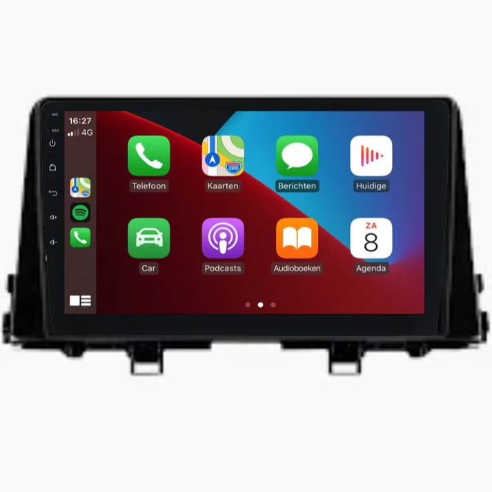 Apple CarPlay scherm voor Kia Picanto 2016-2020 met volledig touchscreen