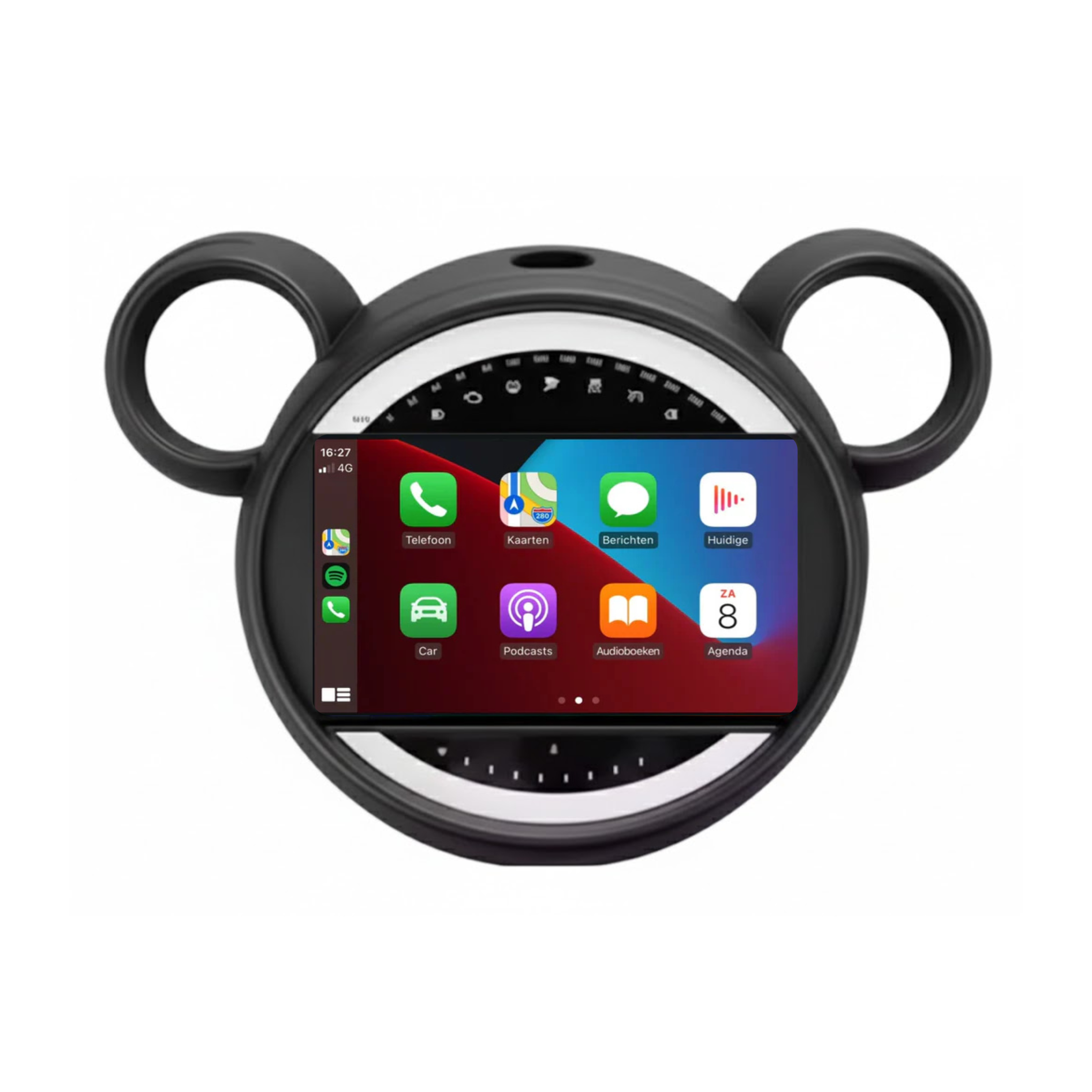 Mini 2007-2014 touchscreen radio met Android Auto en CarPlay