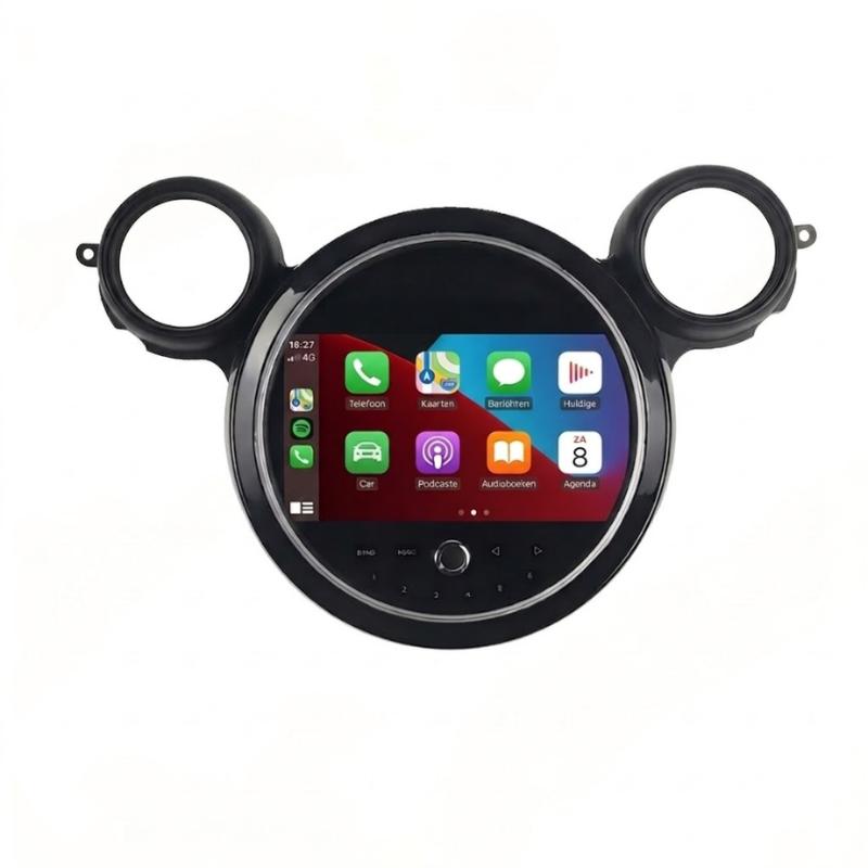 Mini Cooper radio met Apple CarPlay, Bluetooth en touchscreen voor handsfree bellen en muziek