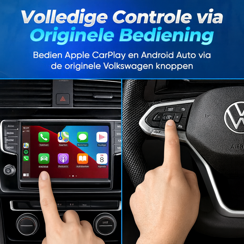 CarPlay Box voor Volkswagen Arteon – draadloze Apple CarPlay en Android Auto