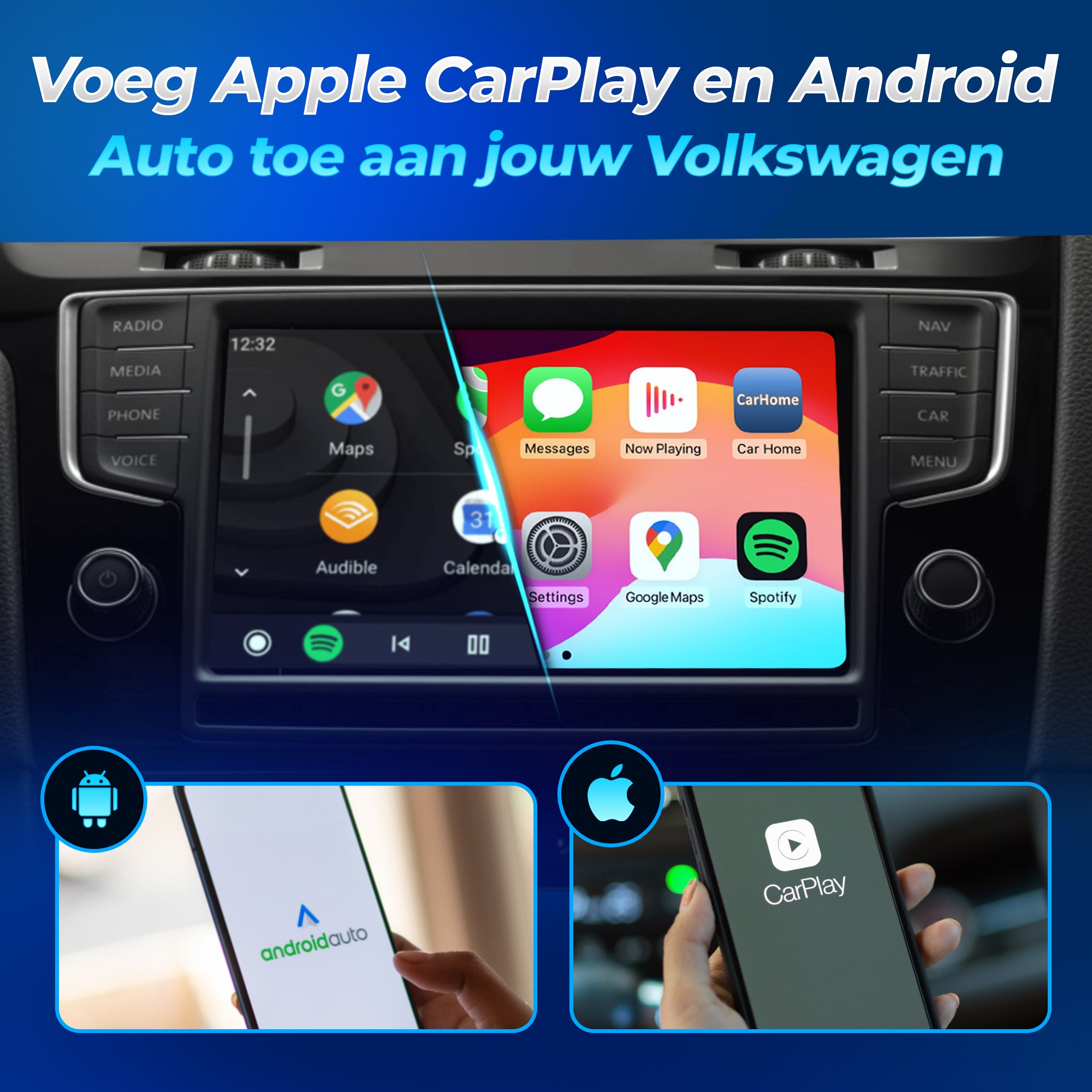 Volkswagen Passat CarPlay Box – upgrade met Android Auto ondersteuning