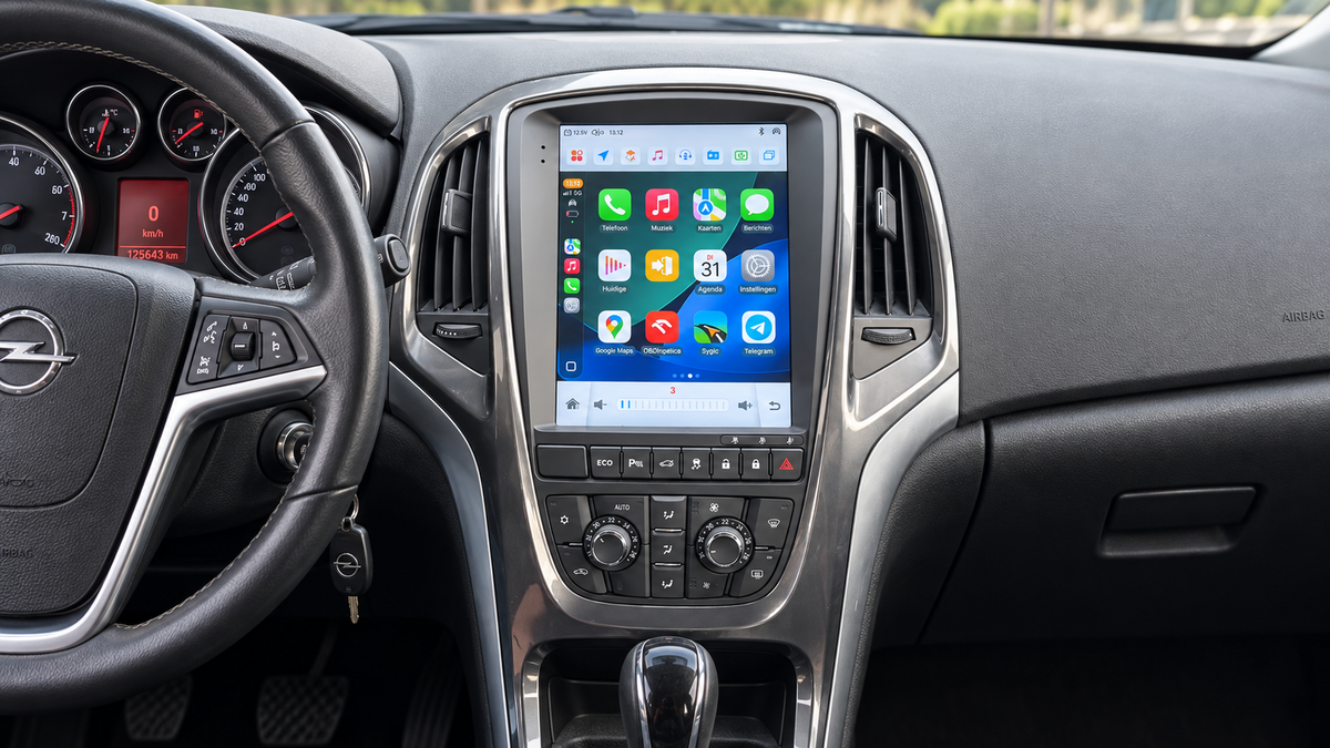Apple CarPlay & Android Auto inbouwen in je Opel Astra J (2009–2015)