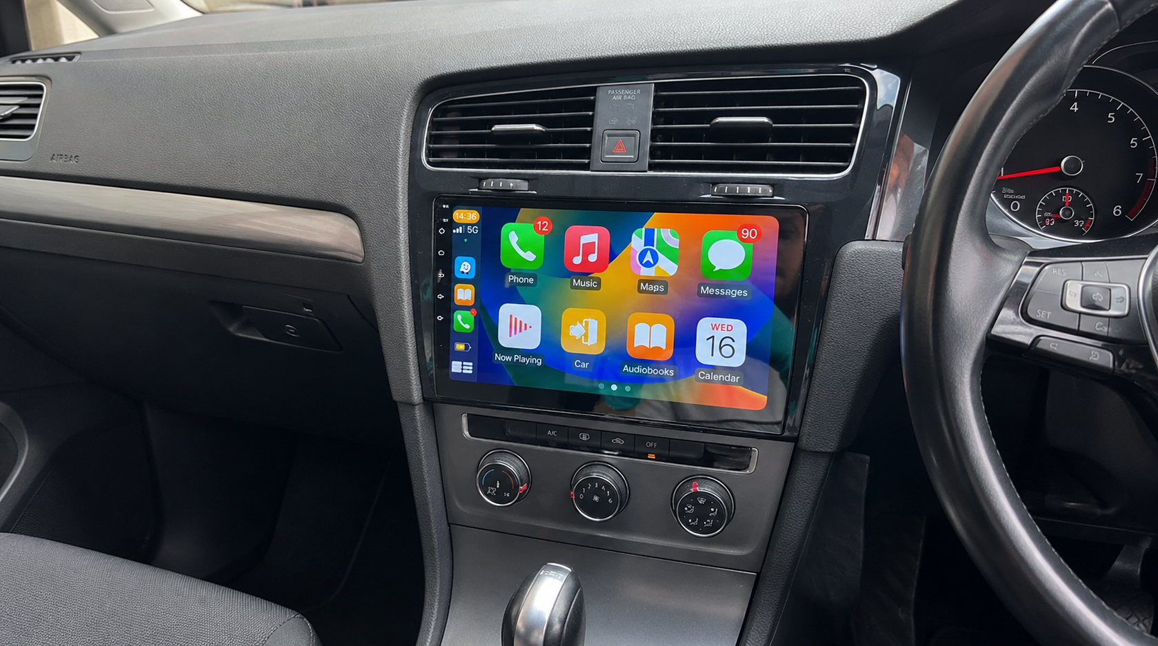 Volkswagen Golf 7 upgraden met Apple CarPlay & Android Auto