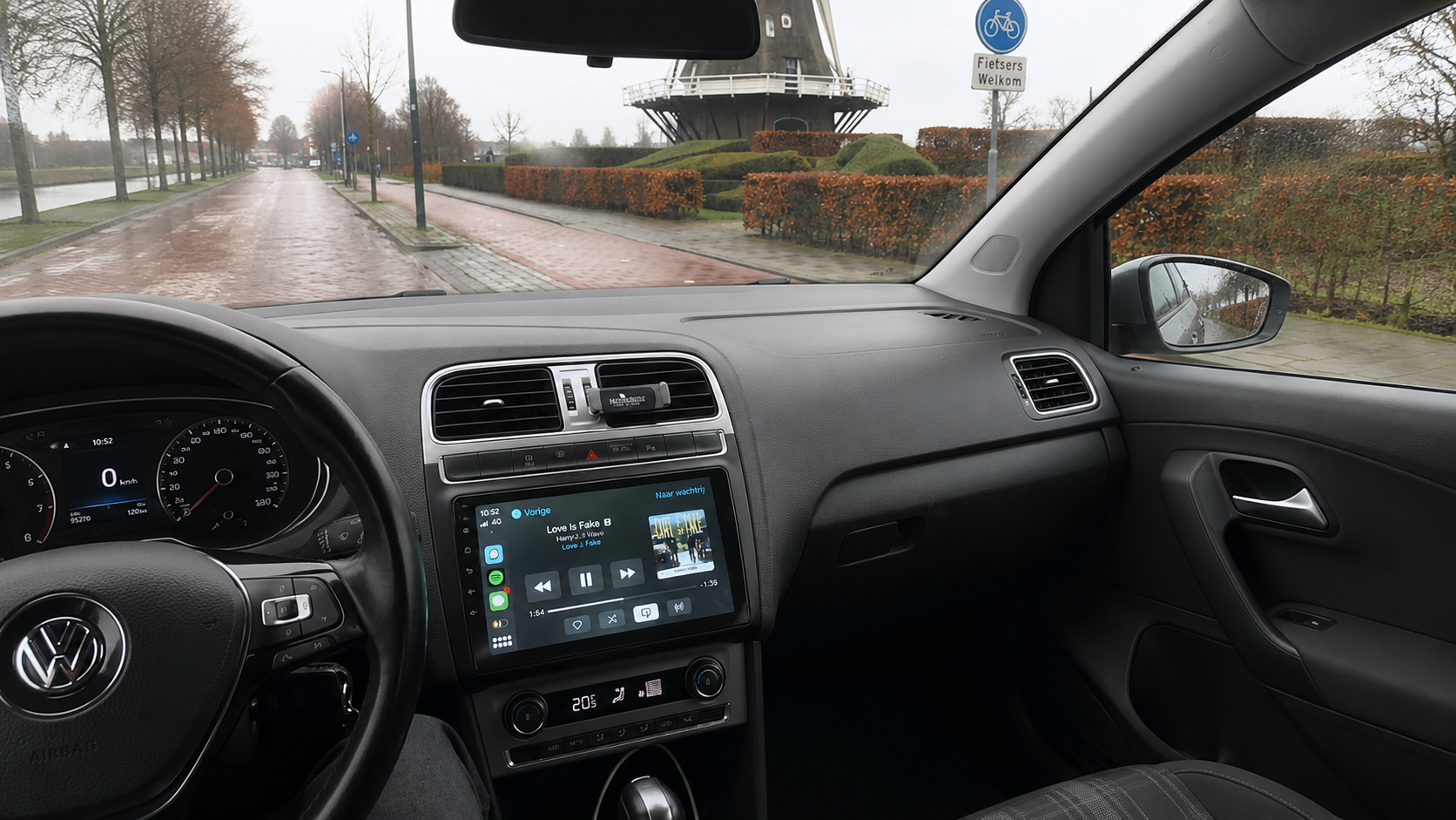 Apple CarPlay & Android Auto radio inbouwen in je Volkswagen Polo (2008–2019)