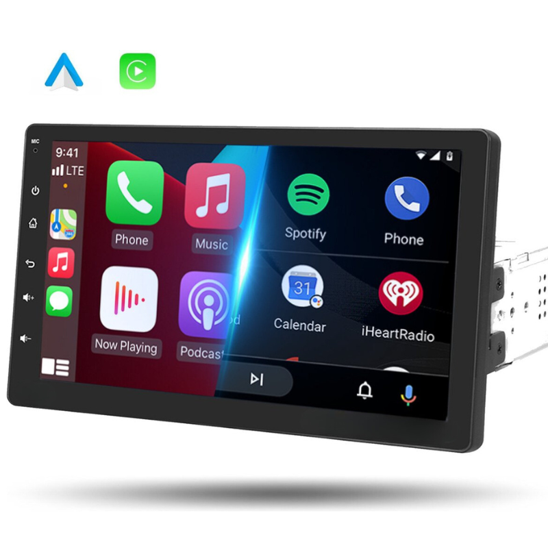 1DIN autoradio met touchscreen en Bluetooth