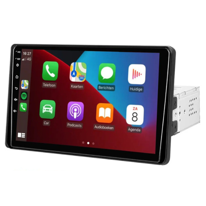 1DIN Radio met Apple CarPlay en Android Auto