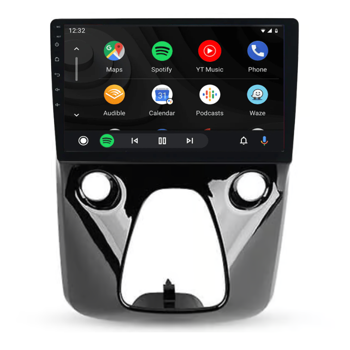 Toyota Aygo, Peugeot 107 en Citroën C1 radio met Apple CarPlay en Android Auto