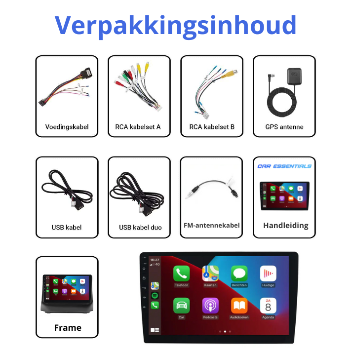 Ford Fiësta (2009-2017) | Apple CarPlay & Android Auto
