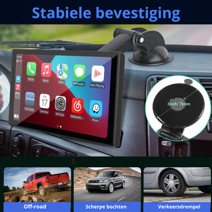 9 inch scherm met Apple CarPlay en Android Auto, ideaal voor handsfree bellen en navigeren