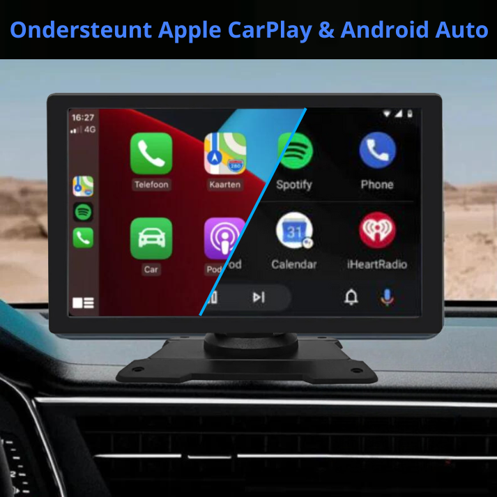 Apple CarPlay / Android Auto - 9 inch scherm