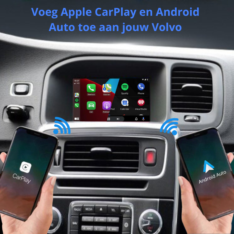 Geniet van Apple CarPlay en Android Auto in je Volvo met de CarPlay Box-module
