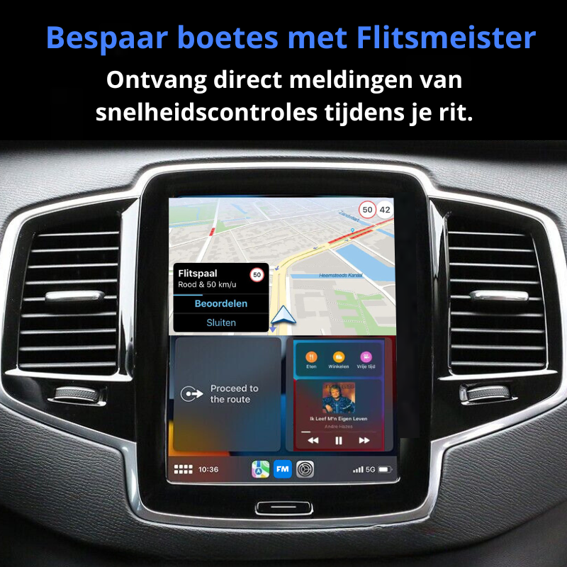 Transformeer je Volvo dashboard met de CarPlay Box voor Apple CarPlay en Android Auto