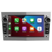 Opel Corsa, Astra, Zafira, Meriva, Vectra, Apple CarPlay en Android Auto Radio grijs