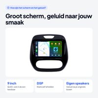 Renault Captur (2011-2019) | Apple CarPlay & Android Auto