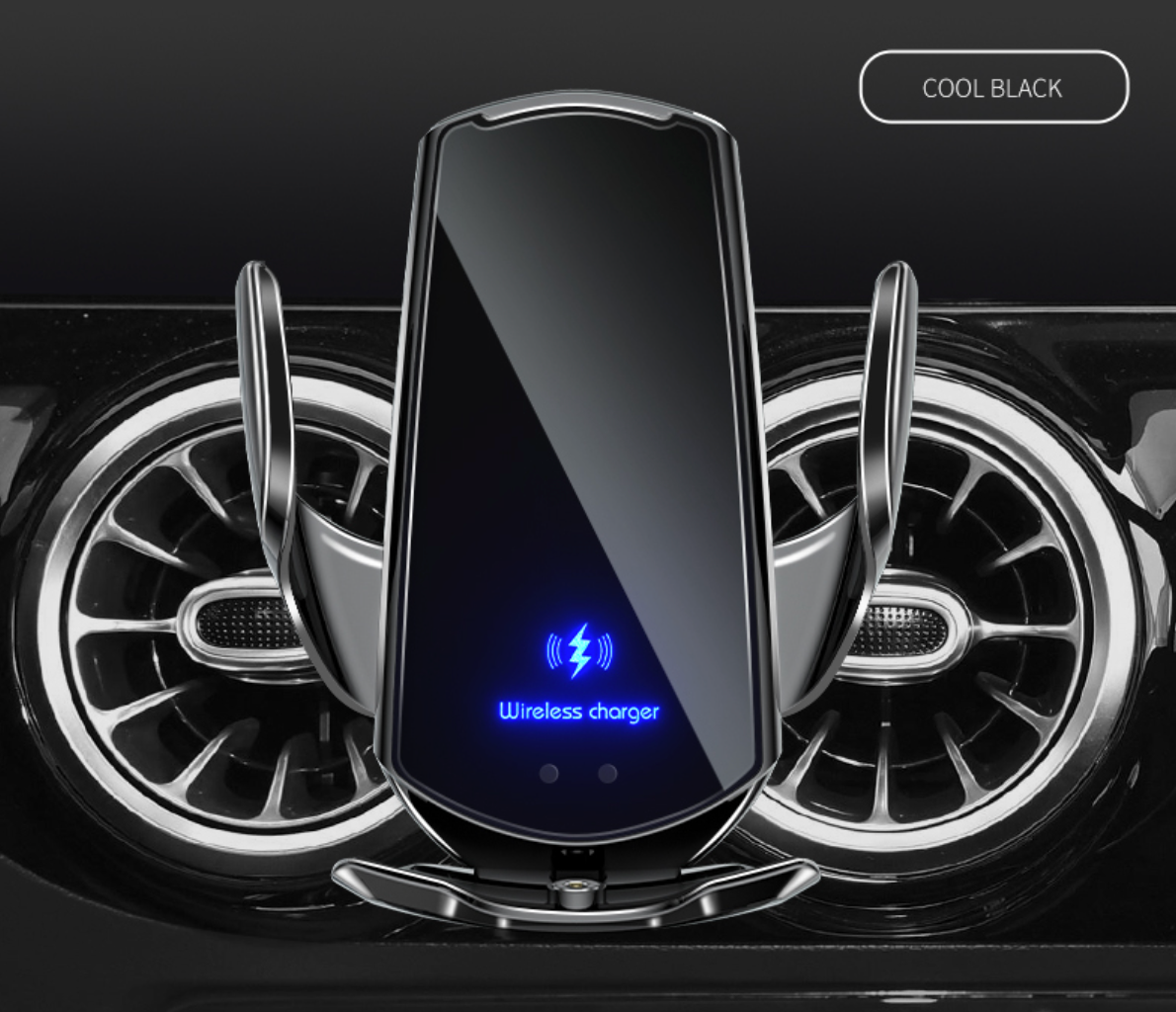 Support Téléphone Voiture - Chargeur Sans Fil