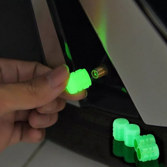 Bouchons de valve Auto - Brillent dans le noir