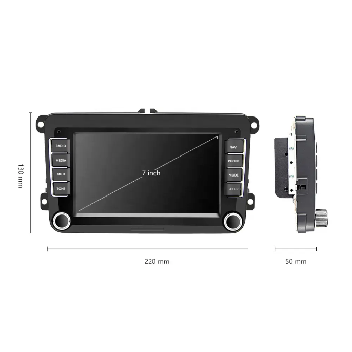 Apple CarPlay / Android Auto - Autoradio 7 inch
