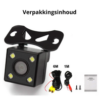 Achteruitrijcamera CarPlay scherm