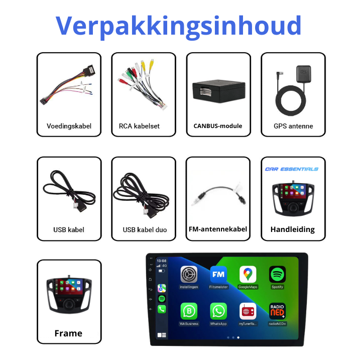 Ford Focus (2011 - 2019) | Apple CarPlay & Android Auto