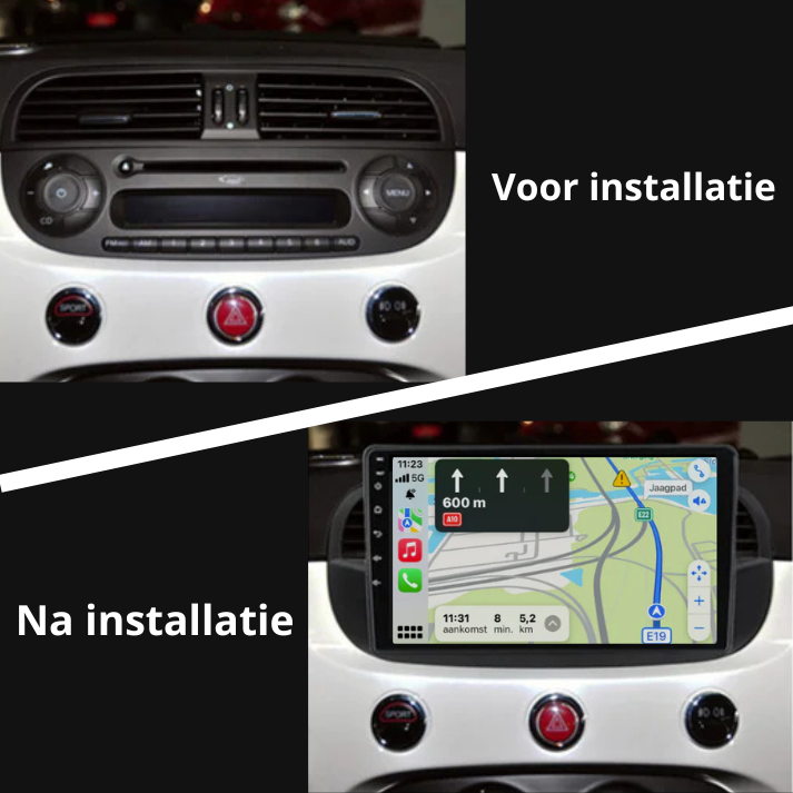 Android Auto Fiat 500 – Apple en Android compatibiliteit