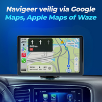 Android Auto scherm 7 inch met Apple CarPlay ondersteuning – draadloos navigatiescherm auto