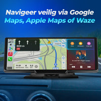Android Auto scherm 9.3 inch met Apple CarPlay – groot en gebruiksvriendelijk navigatiescherm auto