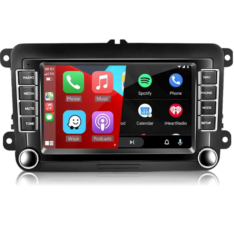 Apple CarPlay / Android Auto Inbouwscherm 7 inch Car Essentials