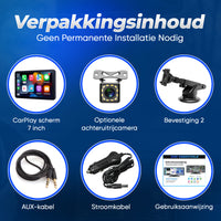 7 inch Apple CarPlay scherm los scherm voor draadloze verbinding met iPhone