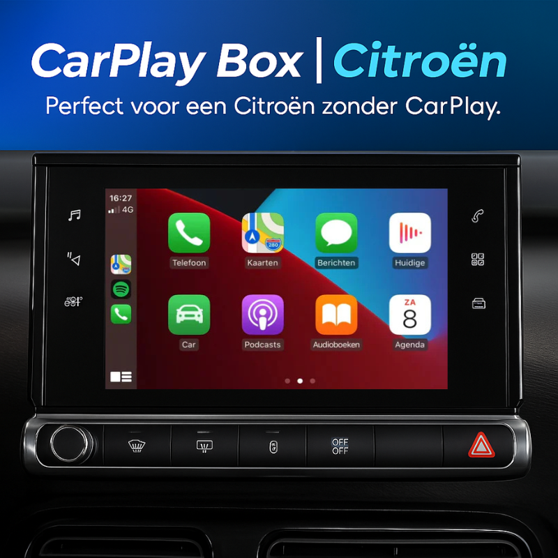 CarPlay Box voor Citroën C3 met Apple CarPlay integratie