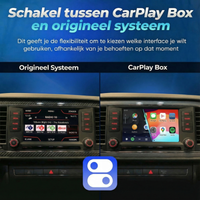 Naadloze integratie van CarPlay Box in Seat dashboard