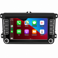 CarPlay autoradio met touchscreen voor Volkswagen met Apple CarPlay interface