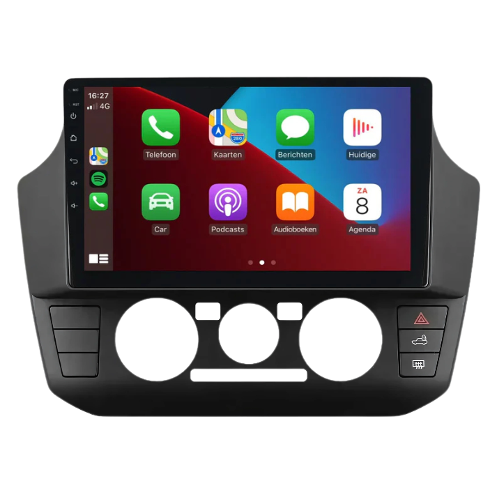 Apple CarPlay radio voor VW Up met Android Auto en touchscreen display