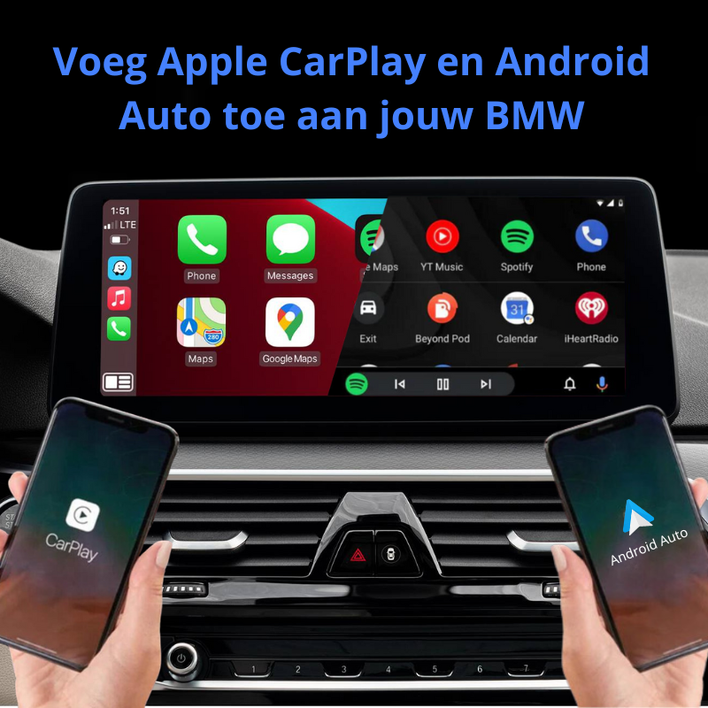 Apple CarPlay module voor BMW zorgt voor toegang tot Apple CarPlay en Android Auto via het originele scherm