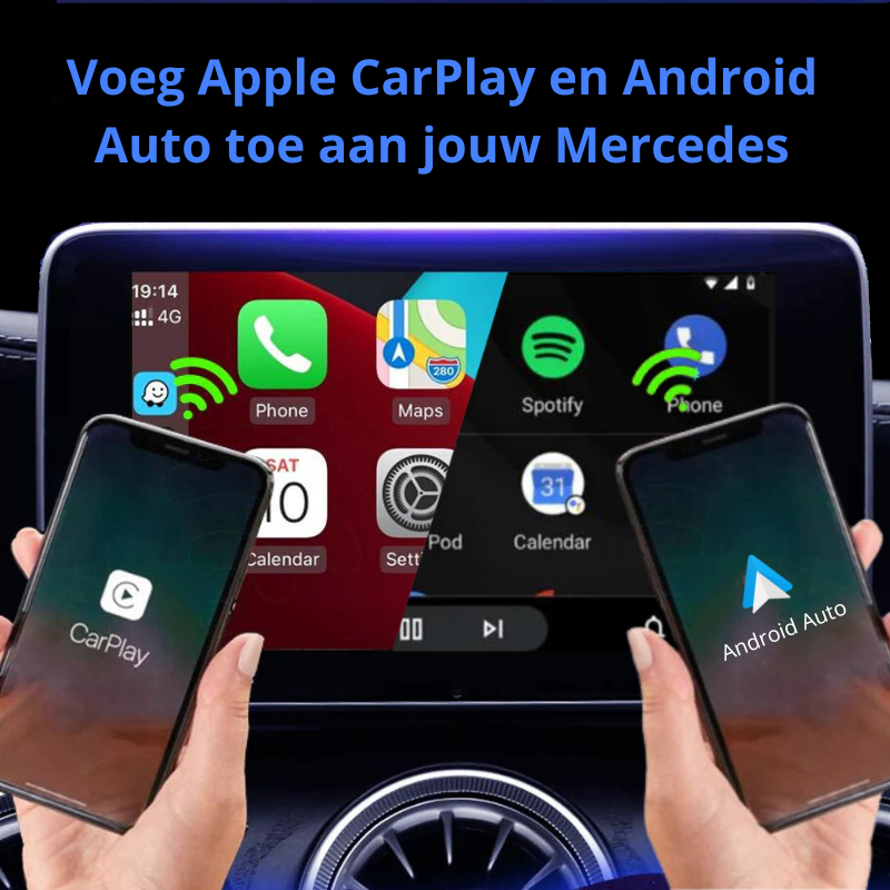 Upgrade je Mercedes met Apple CarPlay en geniet van naadloze smartphone-integratie via de CarPlay Box