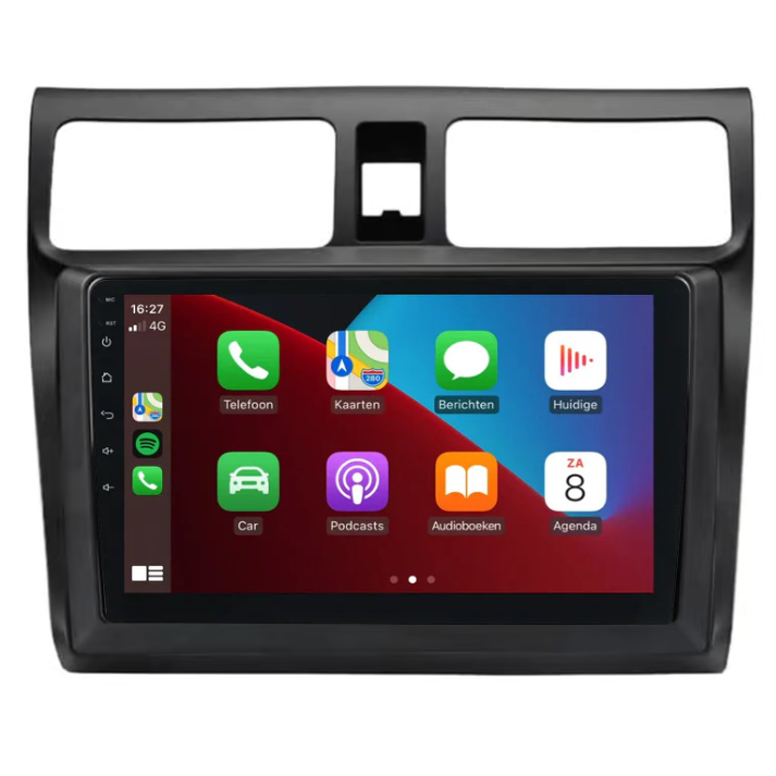 Draadloze CarPlay radio voor Suzuki Swift met Apple CarPlay en Android Auto draadloze verbinding