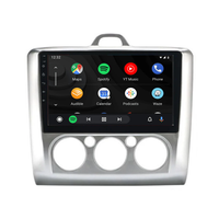 Android Auto multimediaradio in Ford Focus 2004-2010 met moderne smartphonekoppeling.