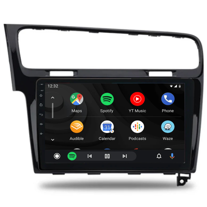 nstallatie van Apple CarPlay en Android Auto in Volkswagen Golf 7 – multimedia radio met smartphone integratie