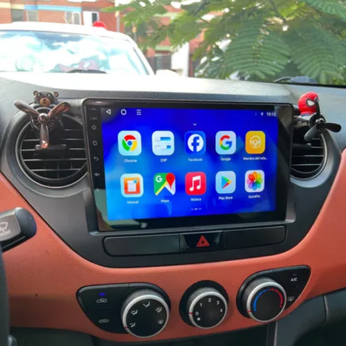 Hyundai i10 2013-2019 radio upgrade met Apple CarPlay en Android Auto.