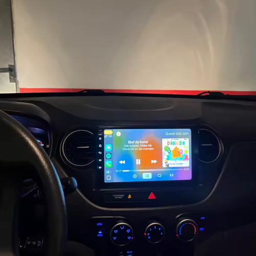 Hyundai i10 multimedia upgrade met Apple CarPlay.