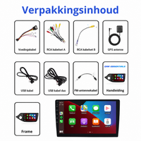Nederlandstalige installatiehandleiding bij de Kia Ceed CarPlay radio