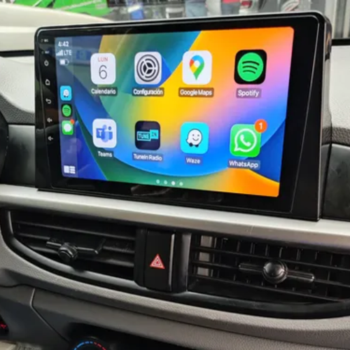 Touchscreen Apple CarPlay en Android Auto display voor Kia Picanto
